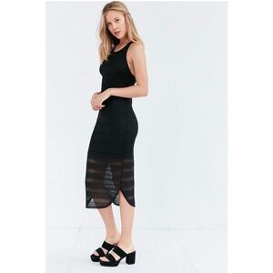 ECOTE urban outfitters bodycon mesh dress